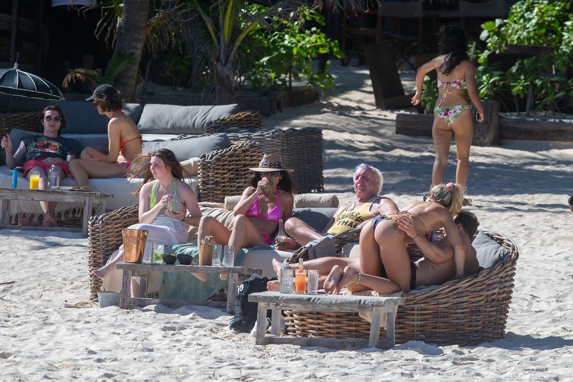 Ric Flair & Wendy Barlow Enjoy Thanksgiving Together in Tulum (29 Photos)
