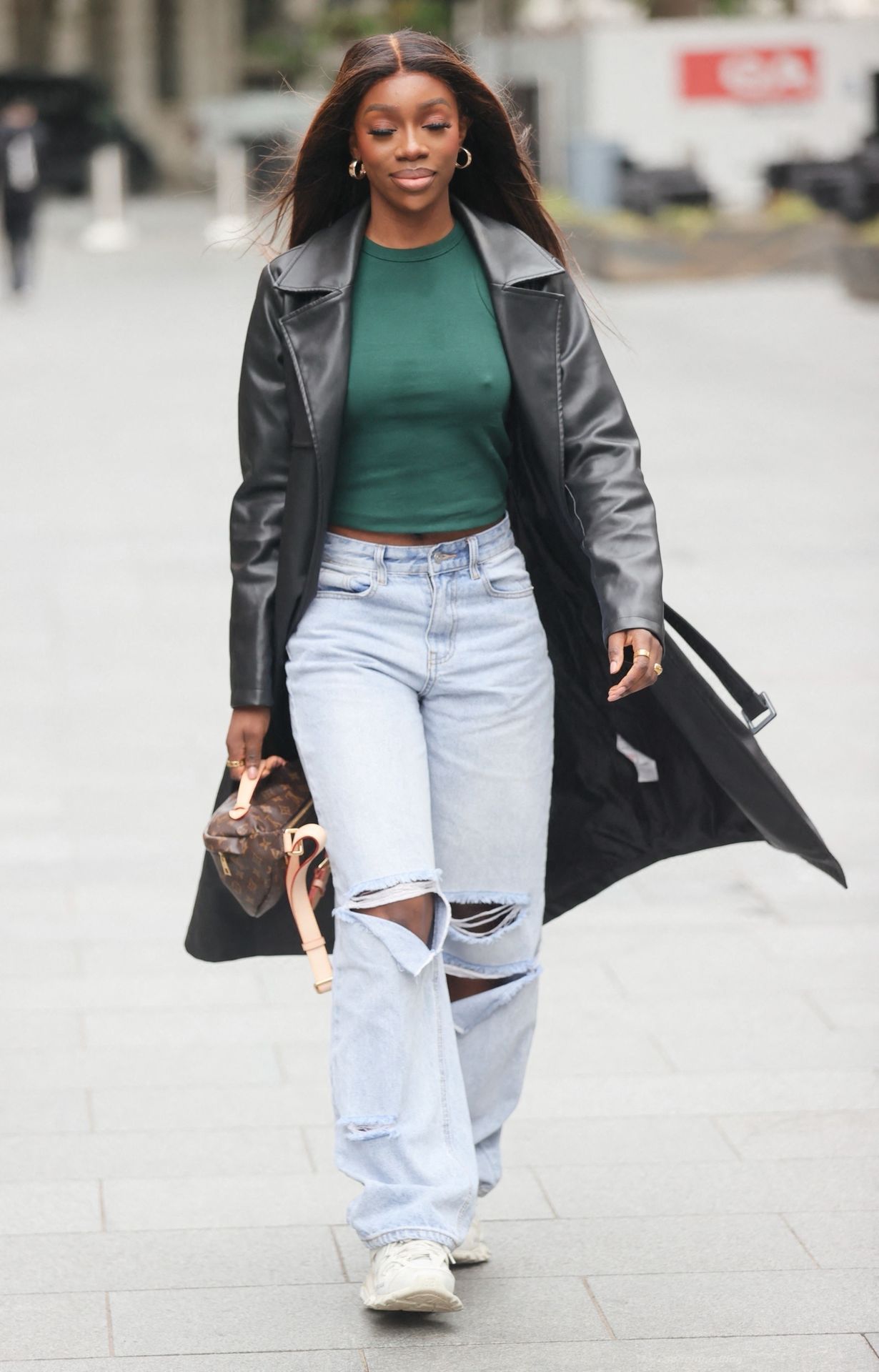 Yewande Biala Leaves Little To The Imagination As She Goes Braless in London (26 Photos)