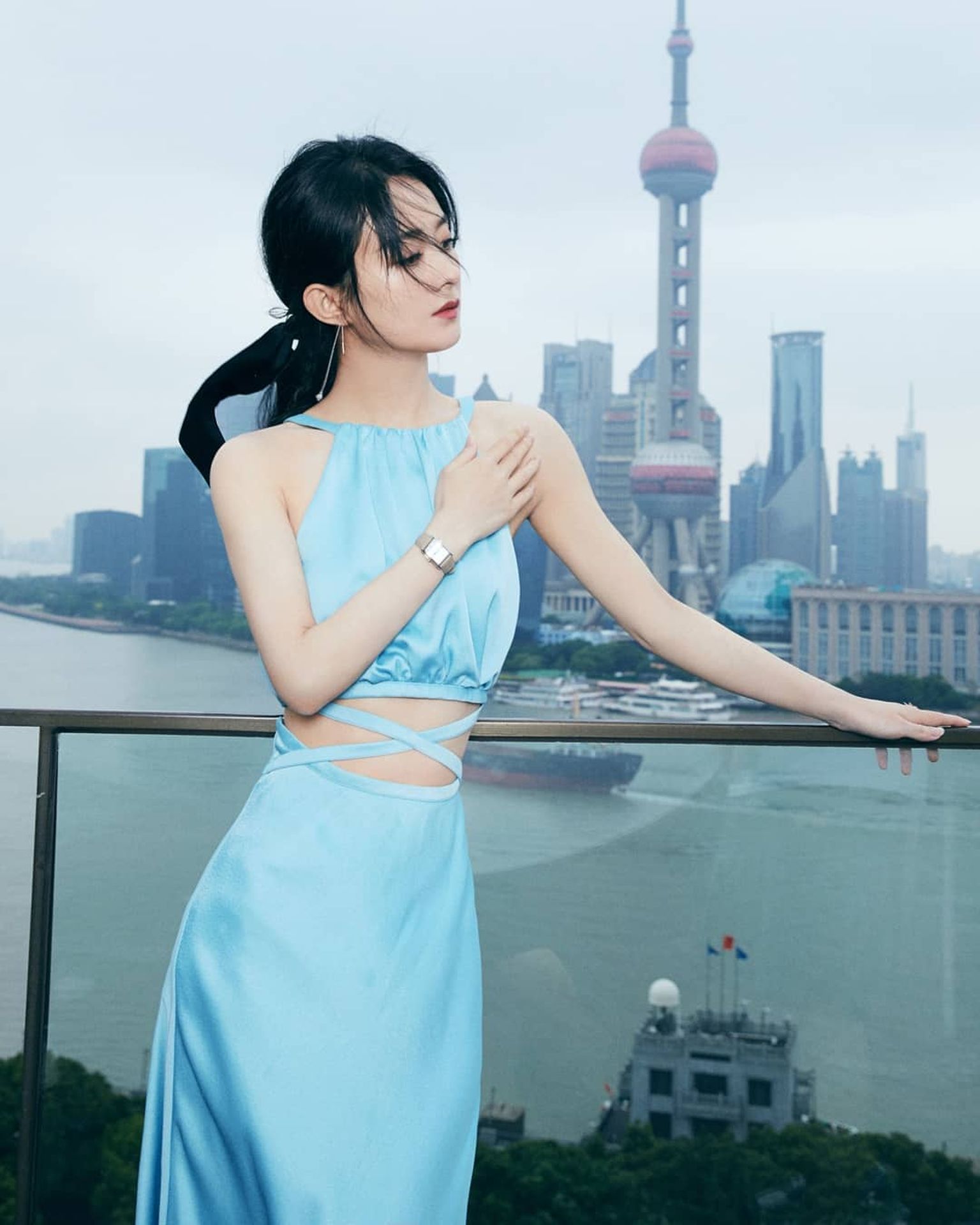 Zhao Liying Attends an Activity in Shanghai (47 Photos)